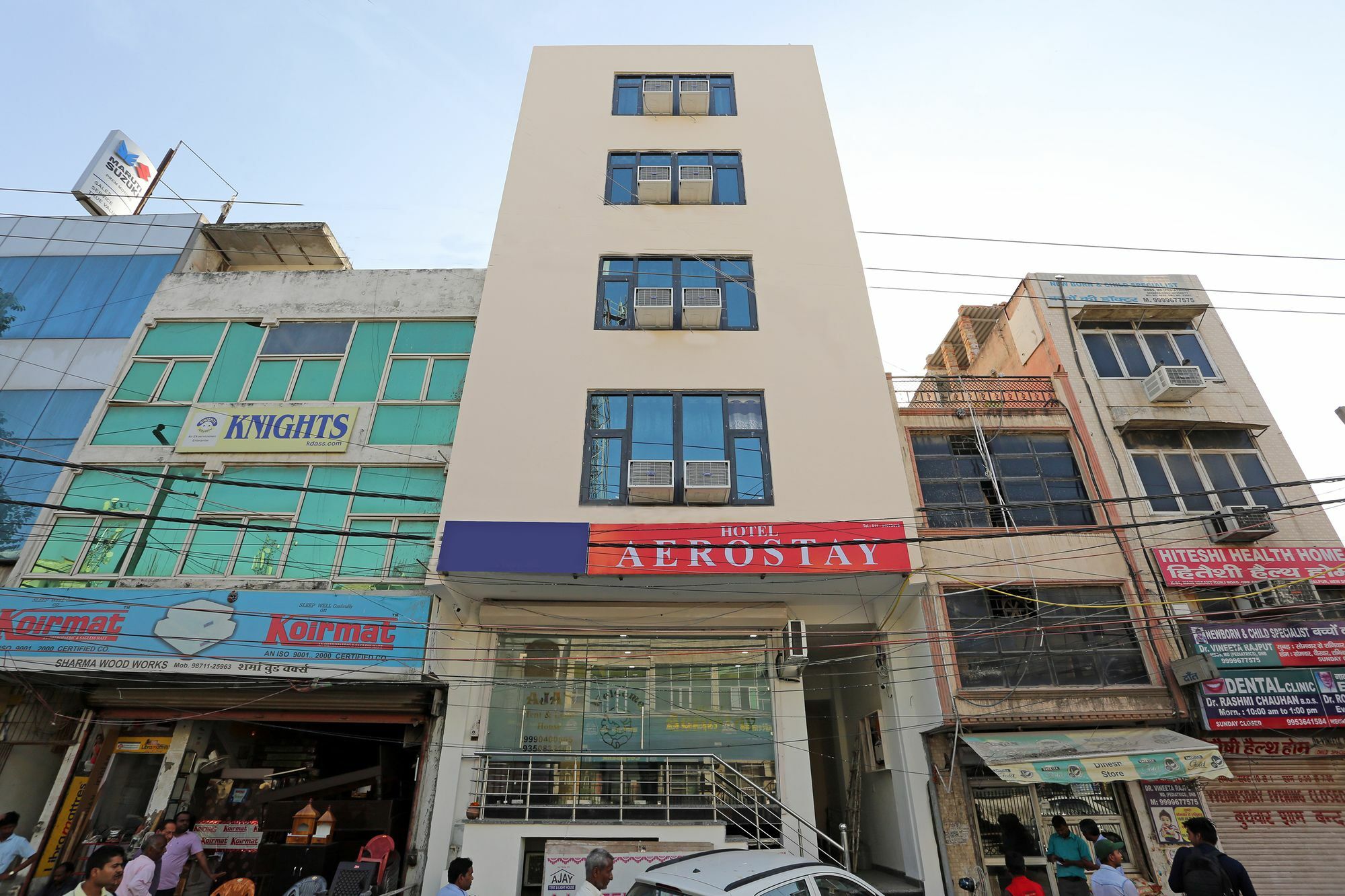 Hotel Aero Stay Nuova Delhi Esterno foto