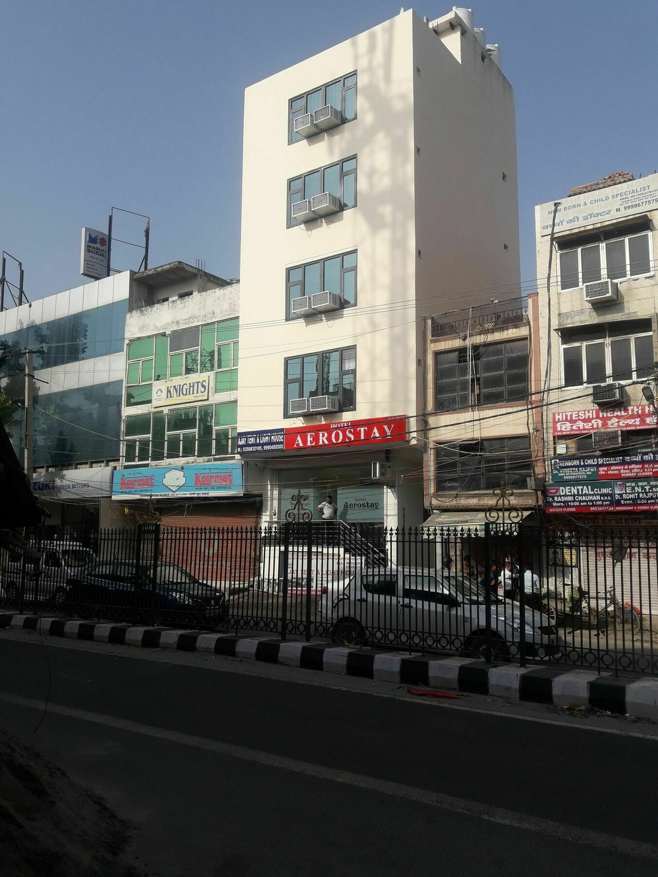 Hotel Aero Stay Nuova Delhi Esterno foto